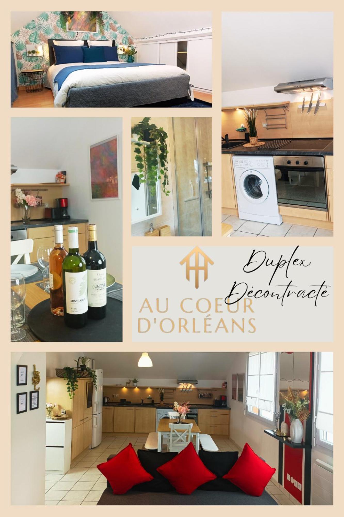 Le Duplex Decontracte Apartment Fleury-les-Aubrais Ngoại thất bức ảnh